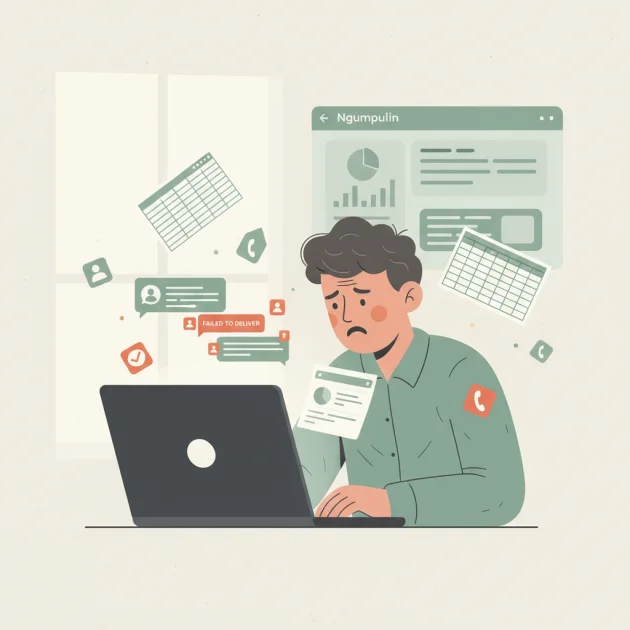 Kenapa WhatsApp Blast Gak Bikin Closing Kalau Kontakmu Berantakan